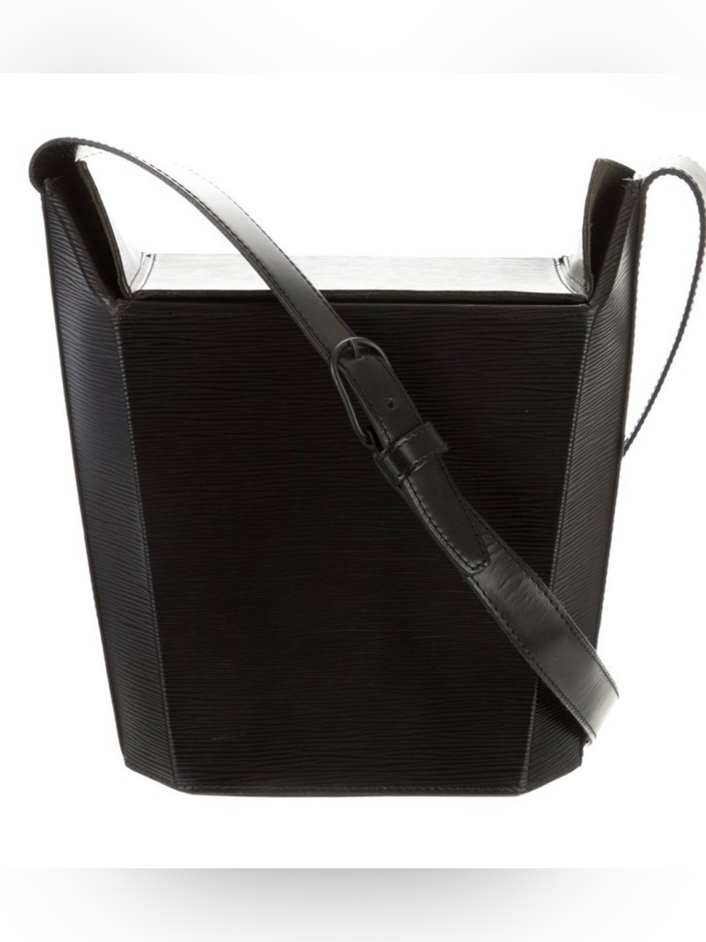Vintage Louis Vuitton Sac Seau Black EPI Leather